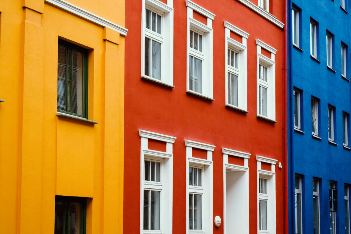 couleurs de la façade